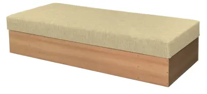 DITA rošt, válenda korpus lamino, koženka HOLY BE 5 - koženka krémová